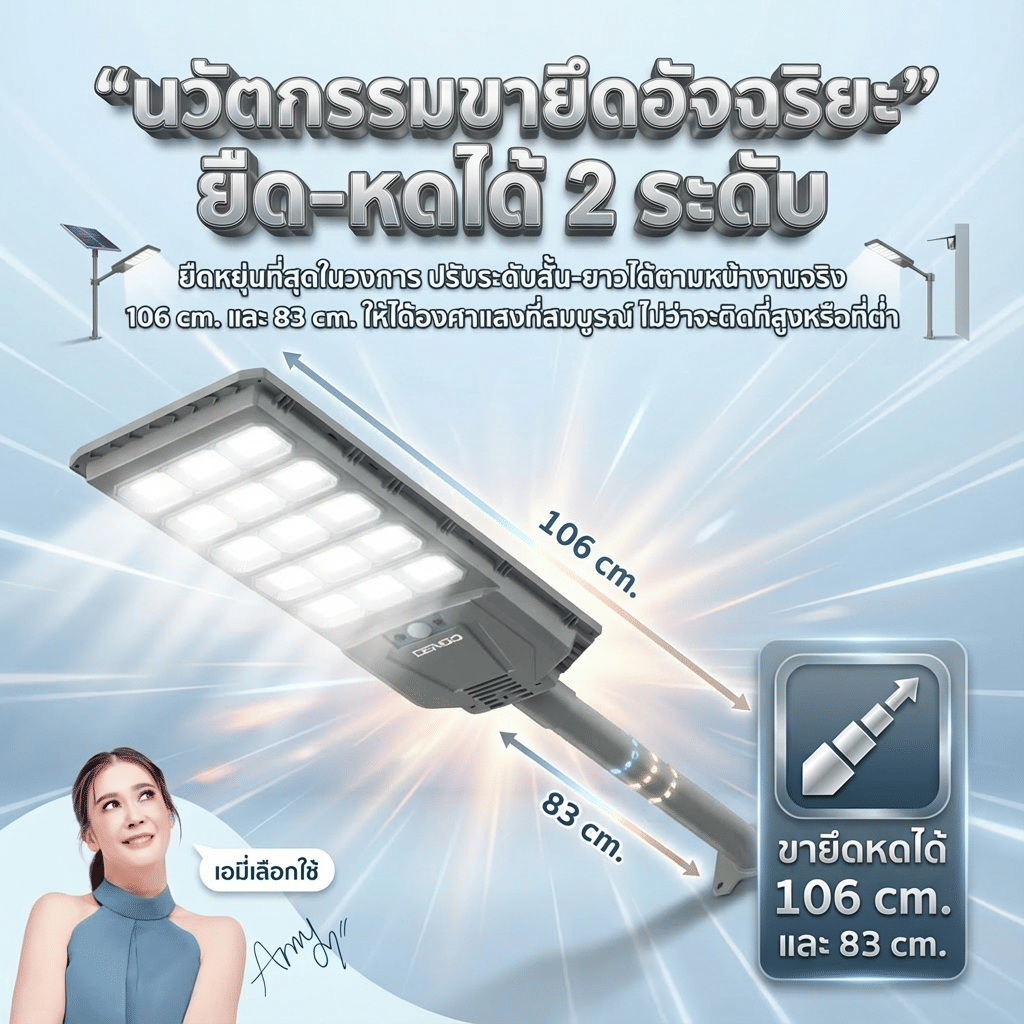 ไฟถนน SOLAR DENGO MEGA STREET LIGHT_4
